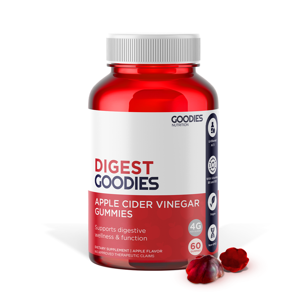 DIGEST GOODIES - Apple Cider Vinegar Gummies