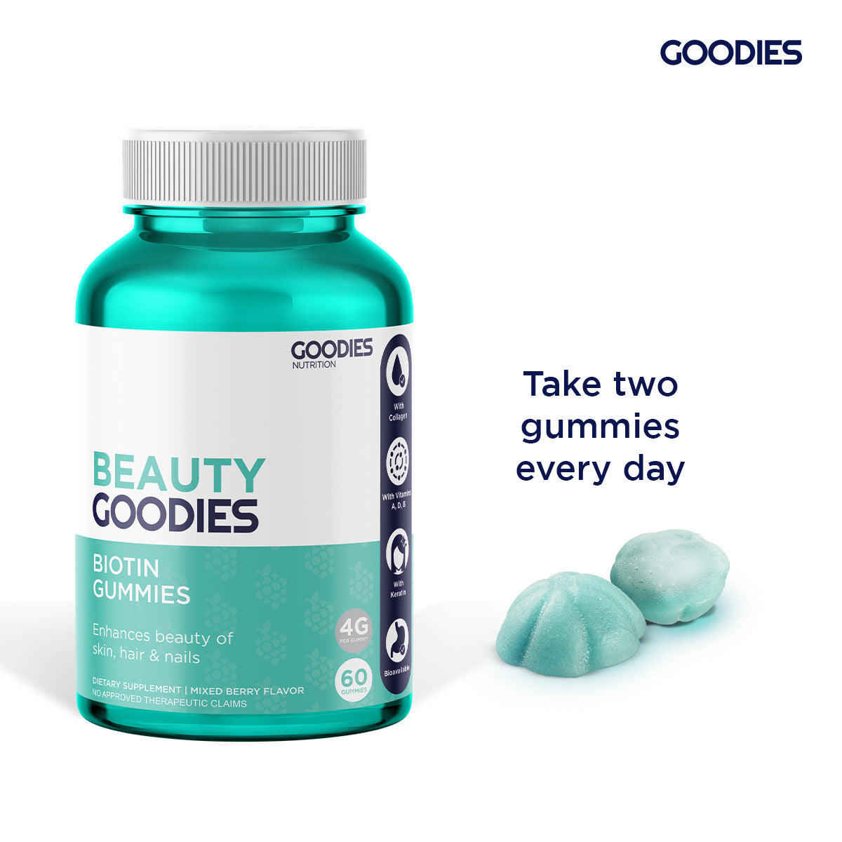 BEAUTY GOODIES - Biotin Gummies