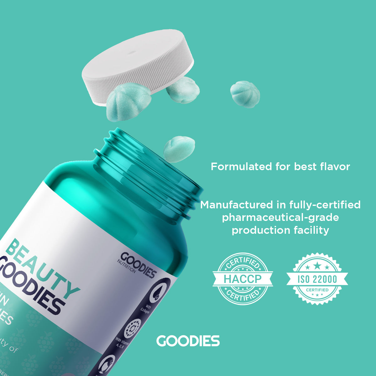 BEAUTY GOODIES - Biotin Gummies