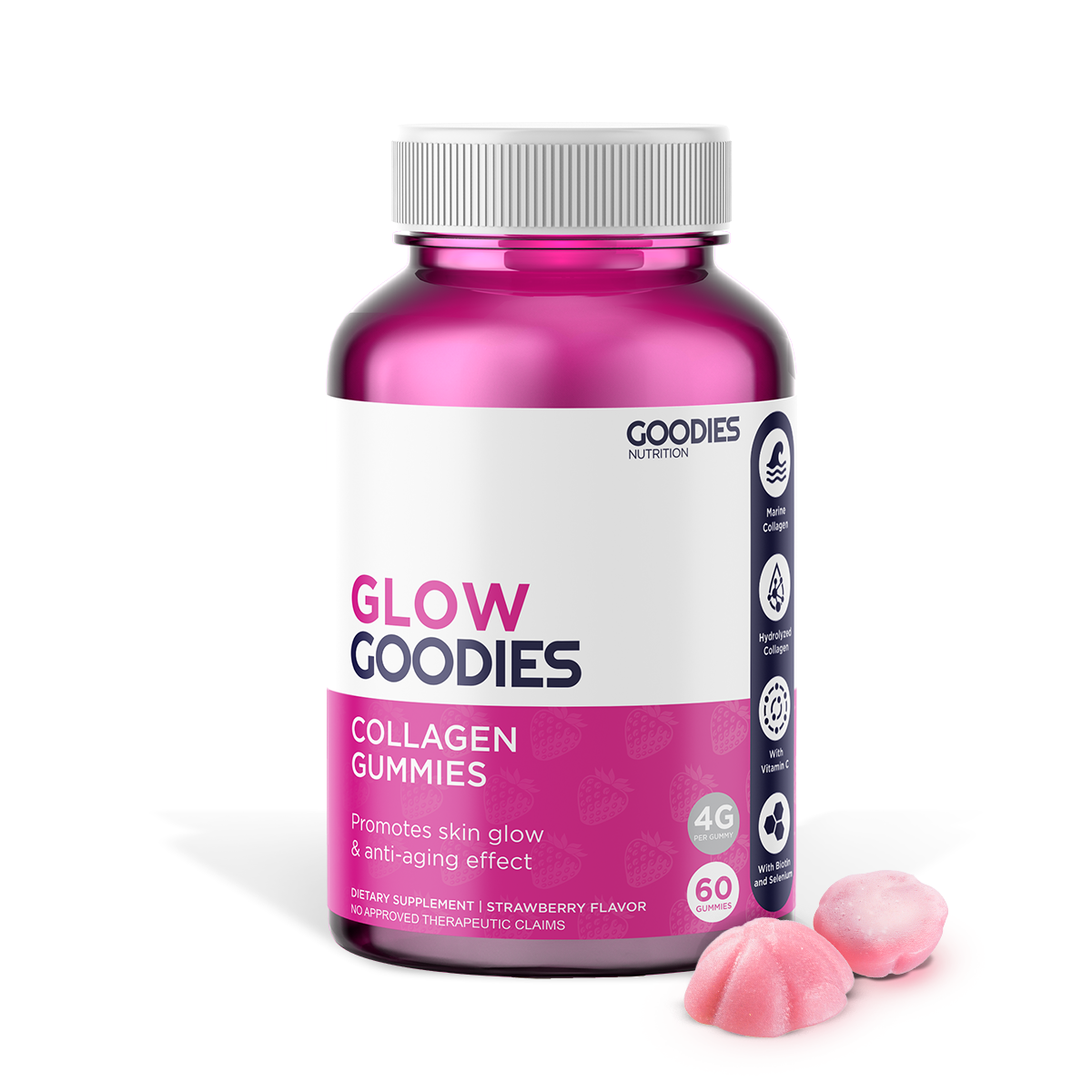 GLOW GOODIES - Collagen Gummies