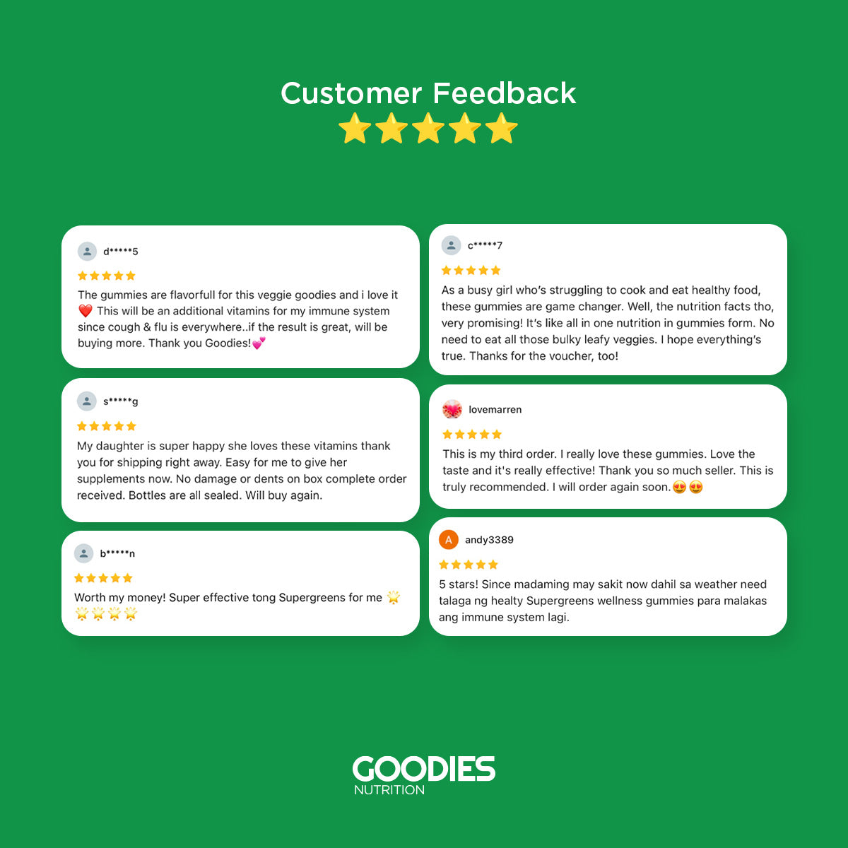 VEGGIE GOODIES - Super Greens Gummies