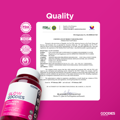 GLOW GOODIES - Collagen Gummies