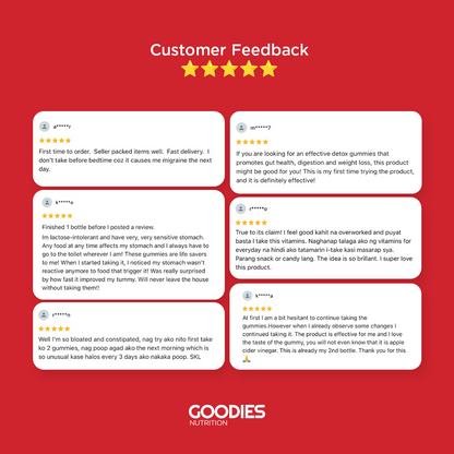 DIGEST GOODIES - Apple Cider Vinegar Gummies