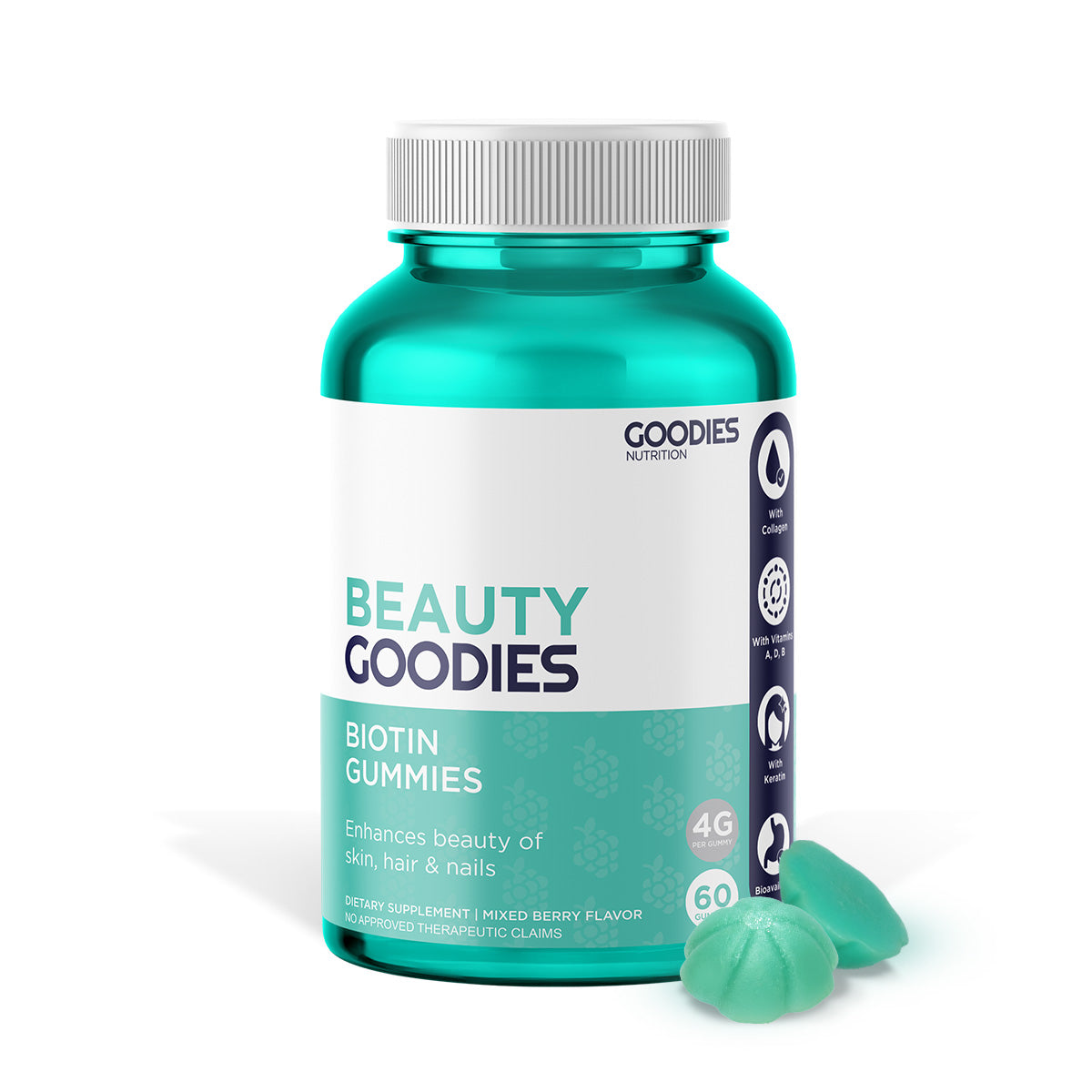 BEAUTY GOODIES - Biotin Gummies