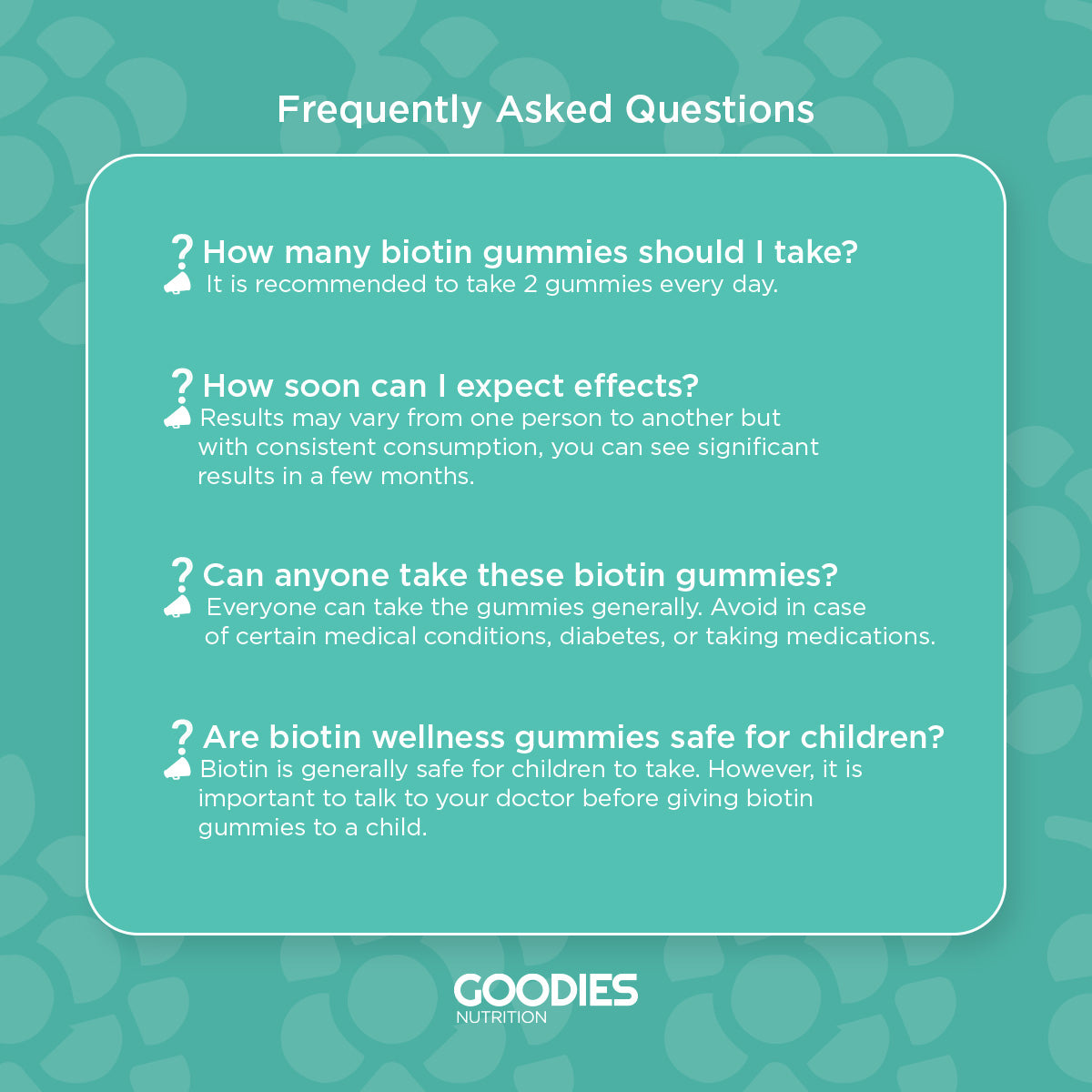 BEAUTY GOODIES - Biotin Gummies