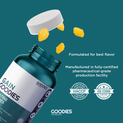 GAIN GOODIES - Creatine Gummies