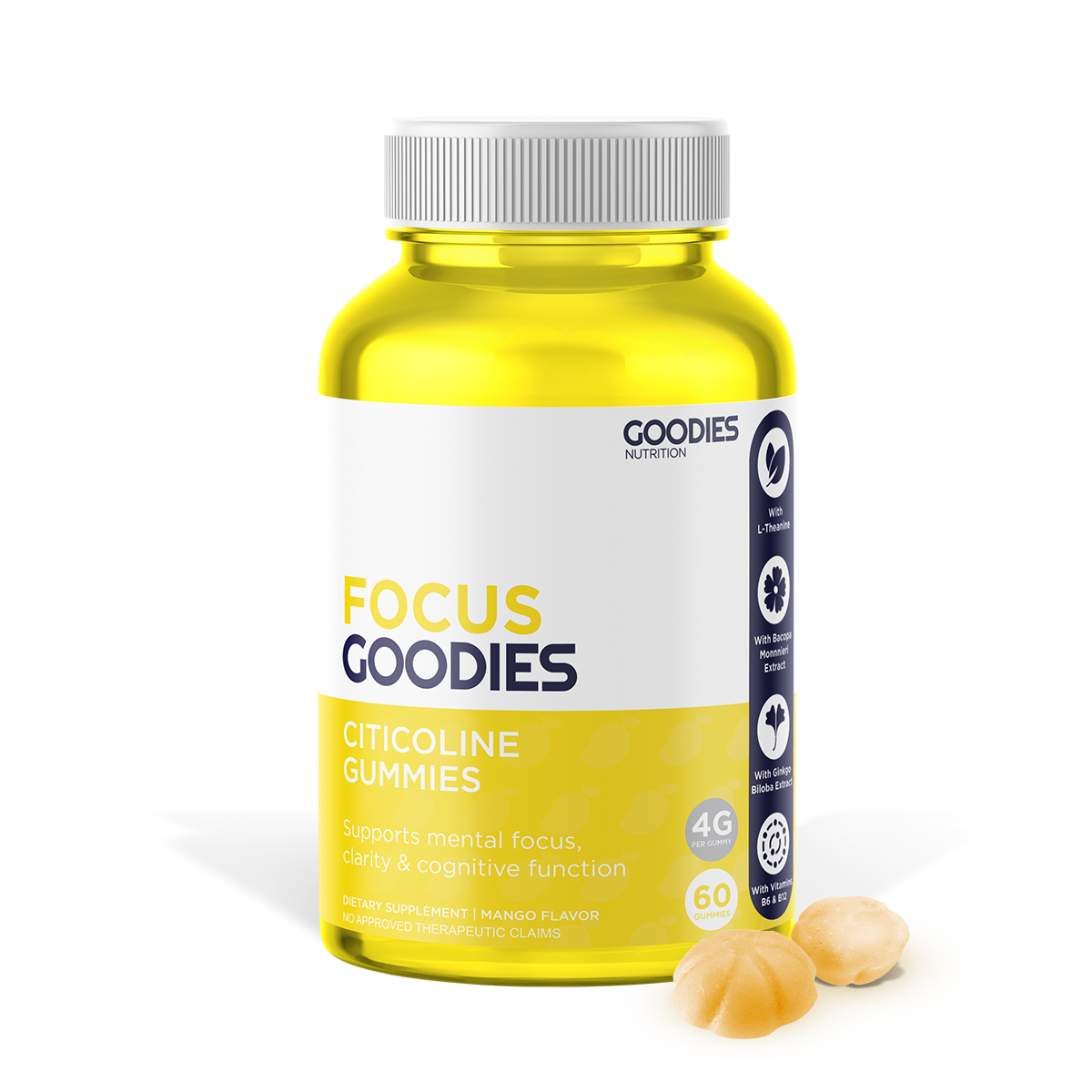 FOCUS GOODIES - Citicoline Gummies
