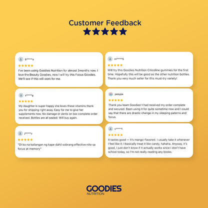 FOCUS GOODIES - Citicoline Gummies