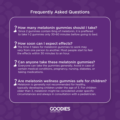 SLEEP GOODIES - Melatonin Gummies