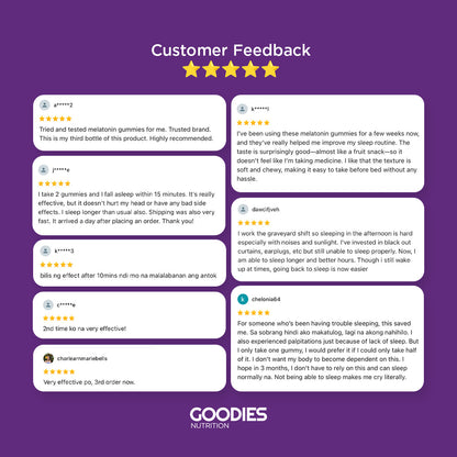 SLEEP GOODIES - Melatonin Gummies
