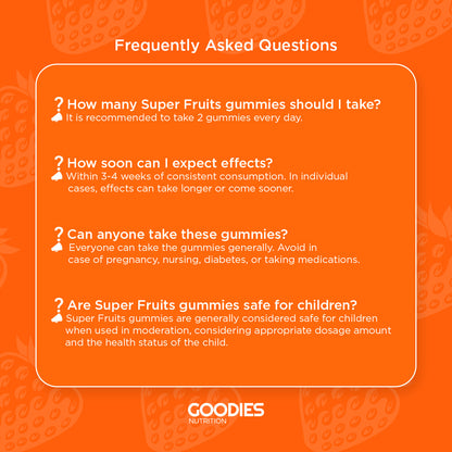 VITALITY GOODIES - Super Fruits Gummies