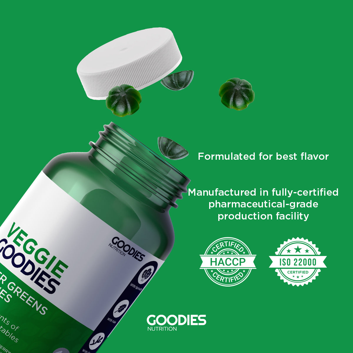 VEGGIE GOODIES - Super Greens Gummies