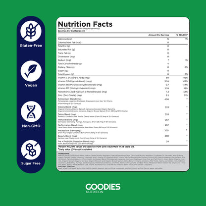 VEGGIE GOODIES - Super Greens Gummies