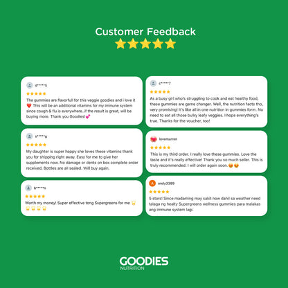 VEGGIE GOODIES - Super Greens Gummies