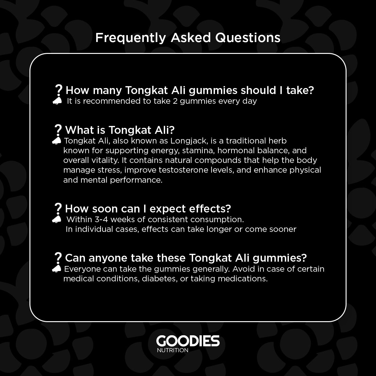 Power Goodies - Tongkat Ali Gummies